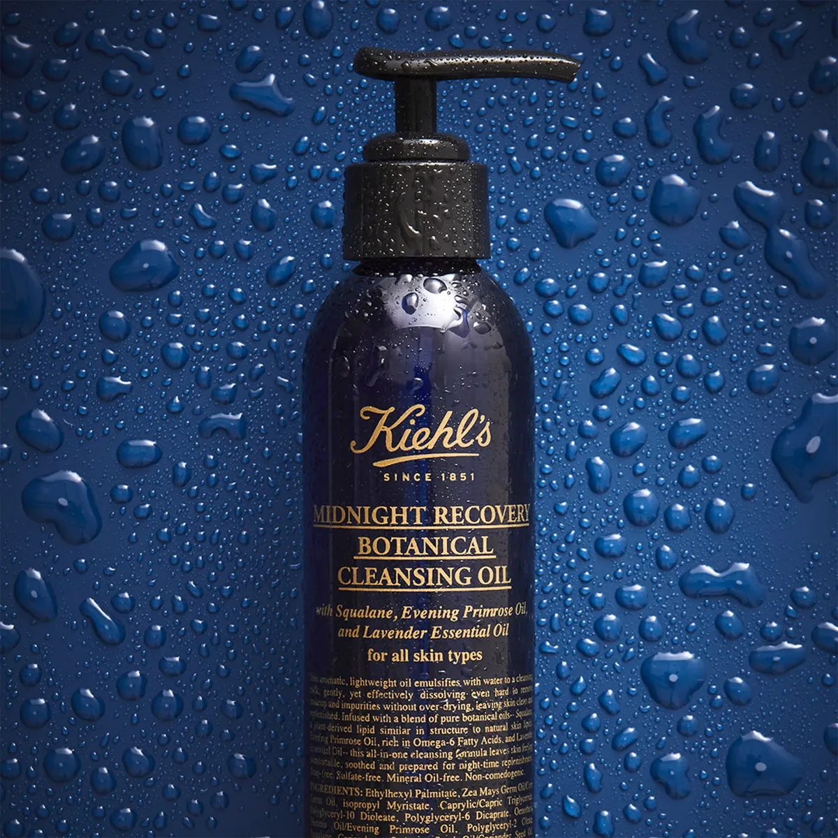KIEHLS - Limpiador Facial Midnight Recovery Botanical Oil 175 Ml Kiehls