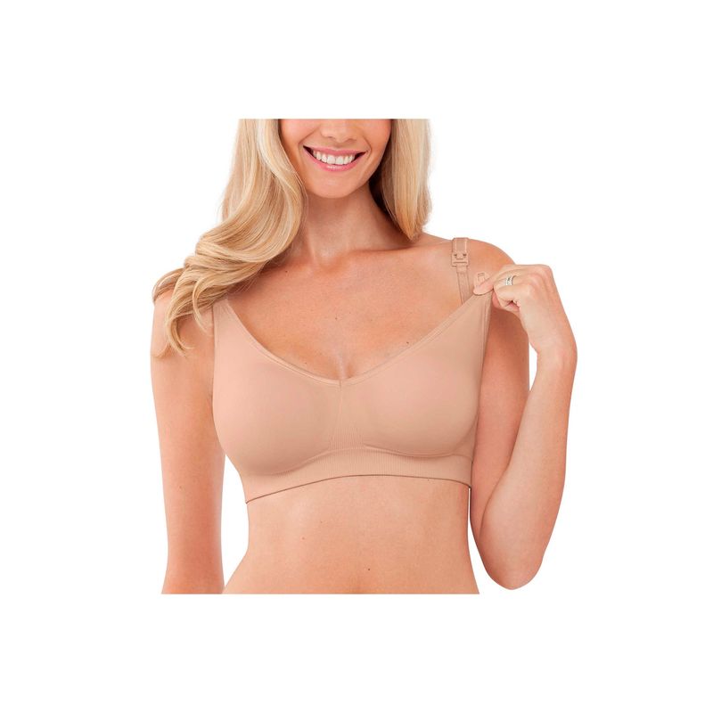 BRAVADO - Sostén de Lactancia Body Silk Beige Bravado