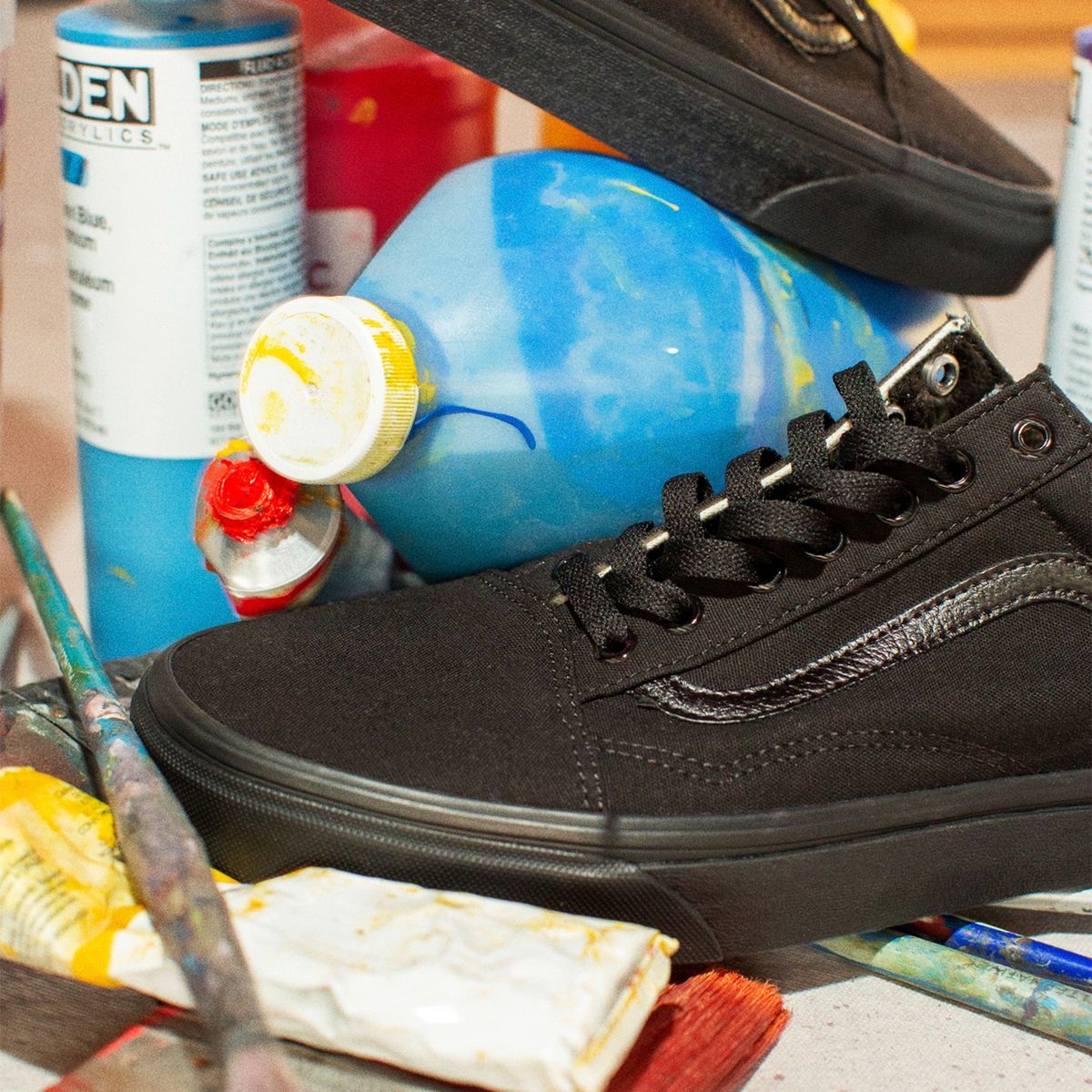 VANS - Old Skool Zapatilla Urbana Hombre Negro Vans