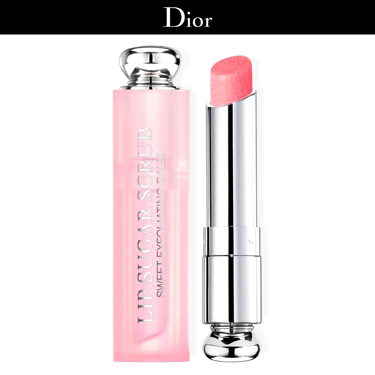 DIOR - Lip Sugar Scrub - Bálsamo de labios exfoliante suave a base de azúcar sin aclarado - efecto sonrosado