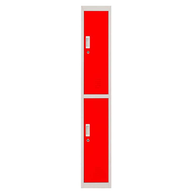 MALETEK - Locker Rojo Llave 1 Cuerpo Maletek