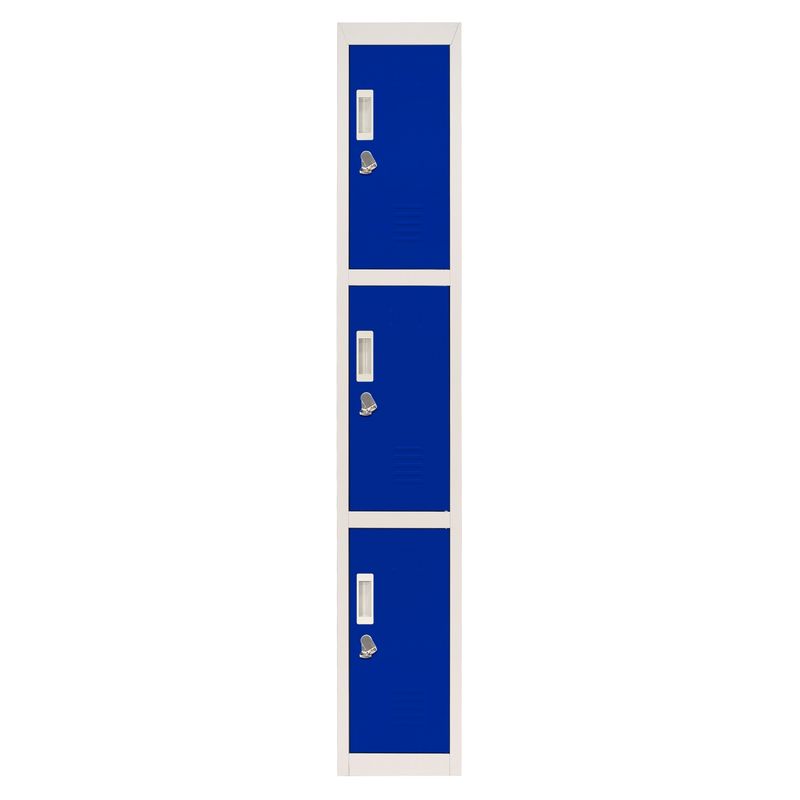 MALETEK - Locker Azul Candado 1 Cuerpo Maletek