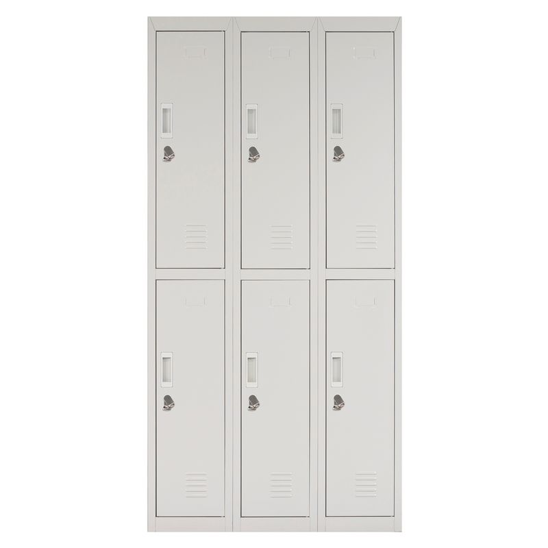 MALETEK - Locker Gris Candado 3 Cuerpos Maletek