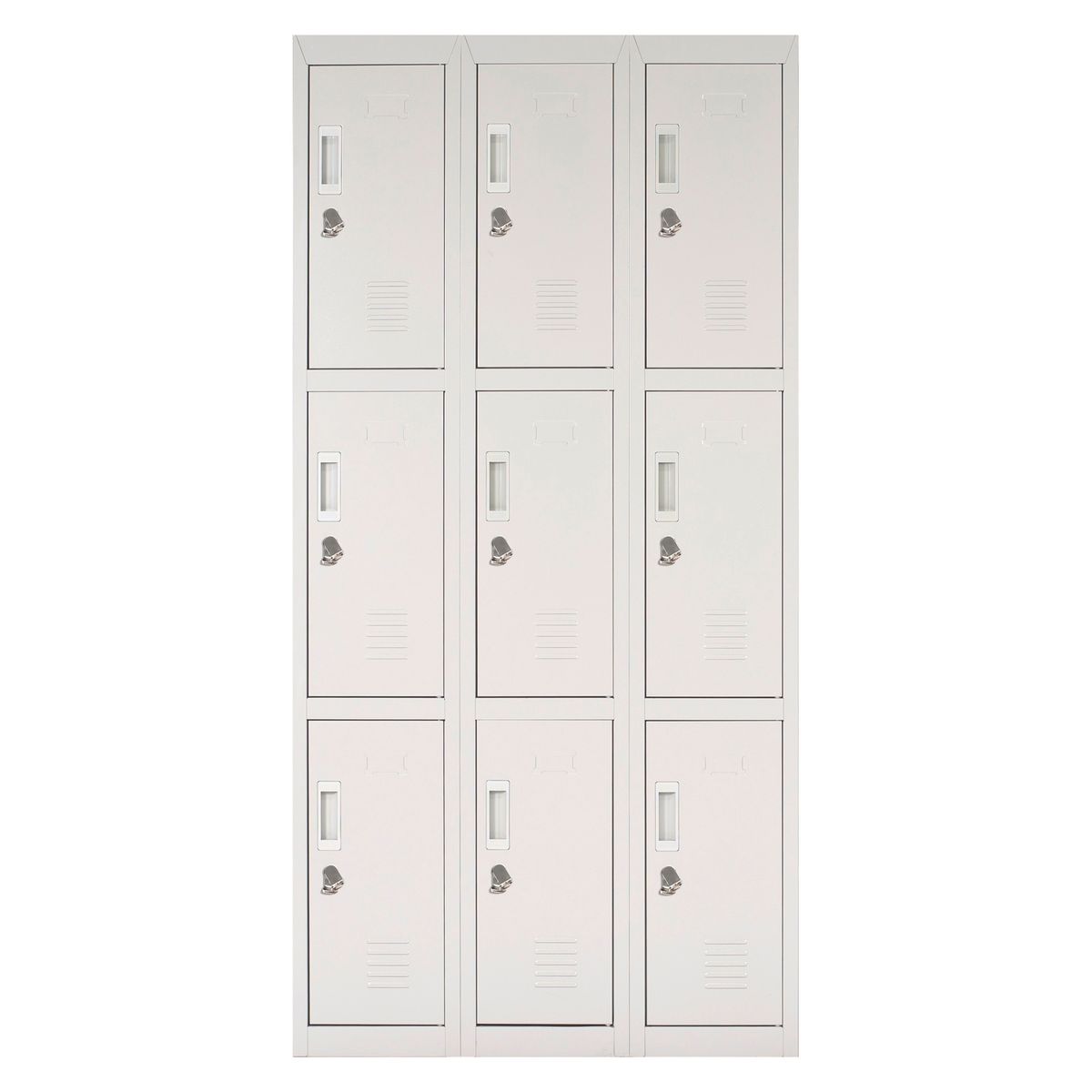 MALETEK - Locker Gris Candado 3 Cuerpos Maletek