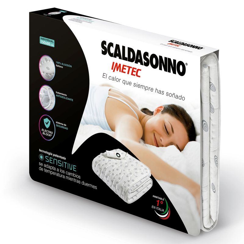 SCALDASONNO - Scaldasonno Calientacamas 1 Plaza Sensitive