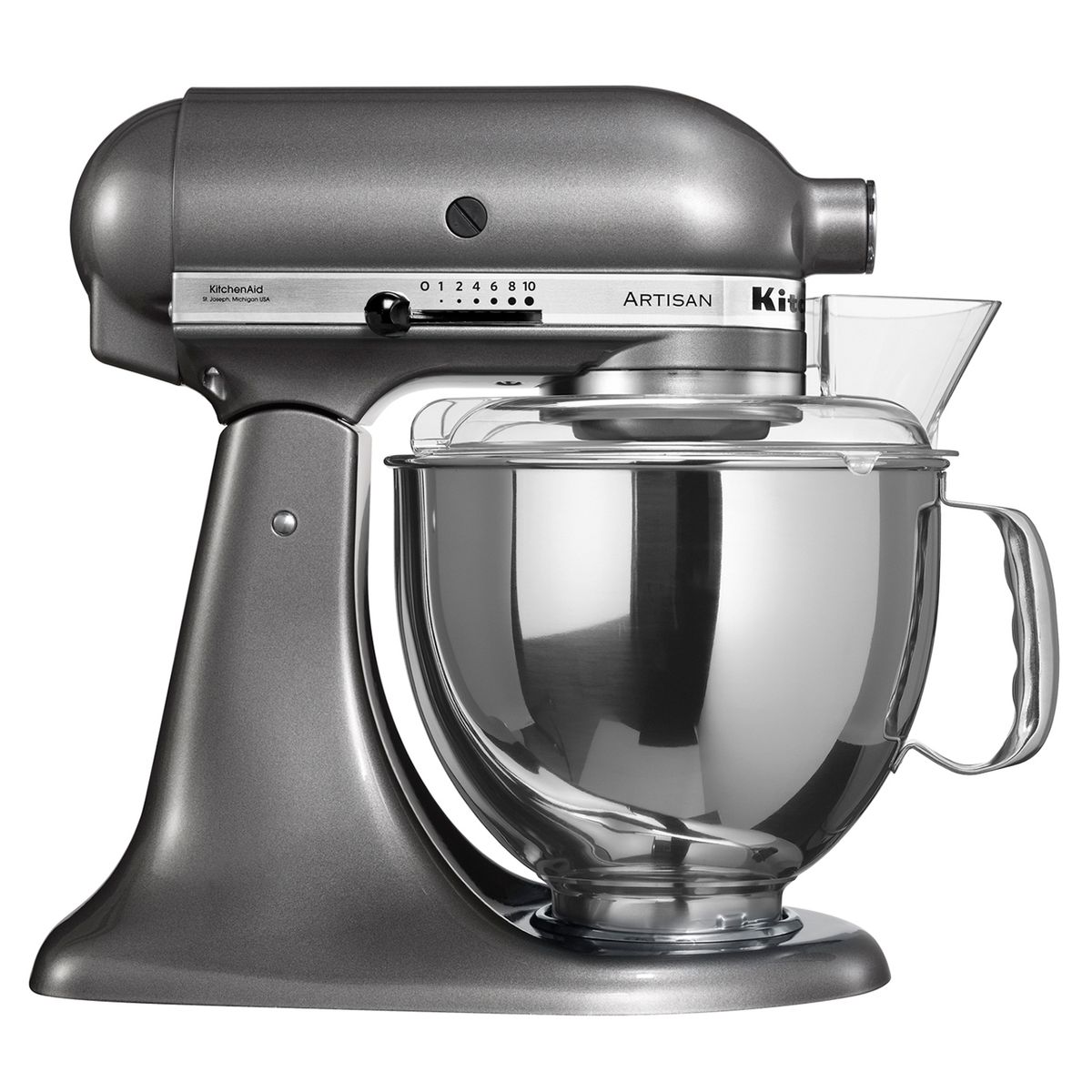 KITCHENAID - Batidora Pedestal Artisan Gris