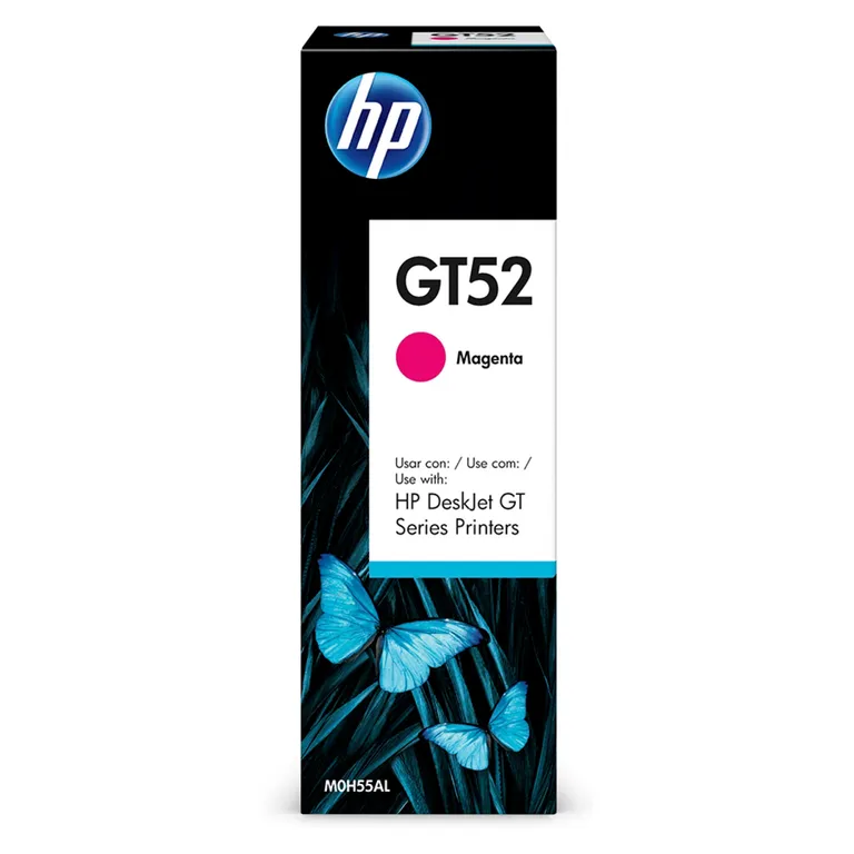 Botella De Tinta HP Original GT52 Magenta