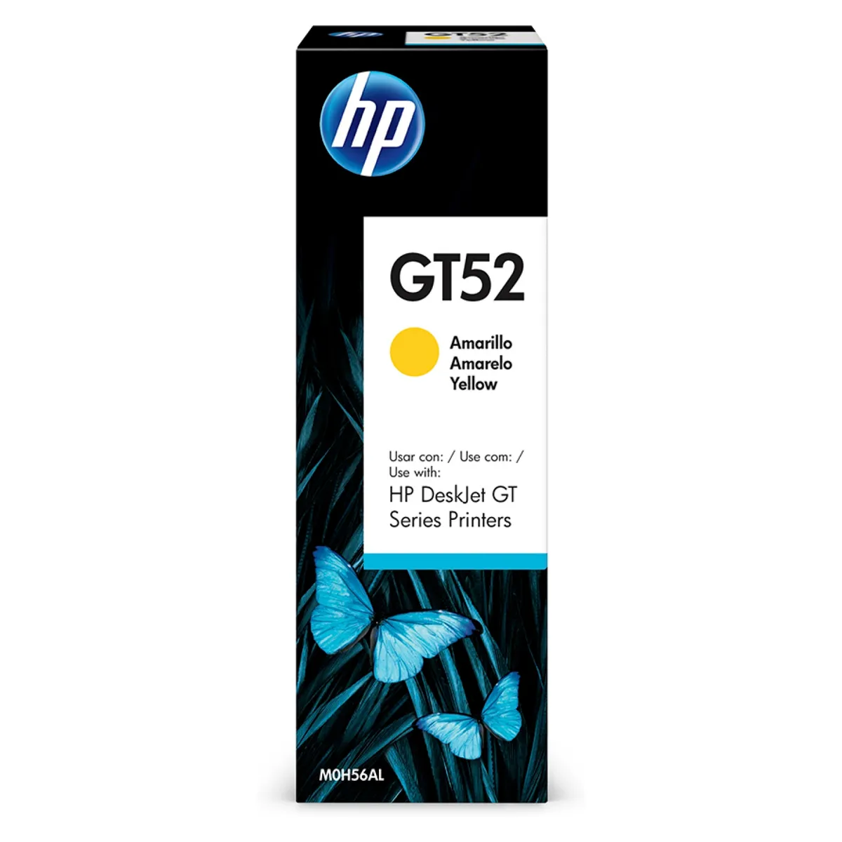 HP - Botella De Tinta HP Original GT52 Amarillo