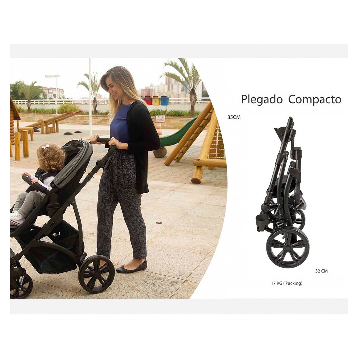 BEBESIT - Coche Cuna Travel  System Explorer Bebesit