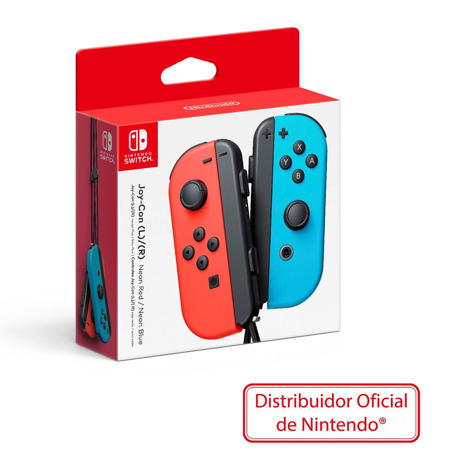 NINTENDO Joycon L R Neon Red/Neon Blue Nintendo | falabella.com
