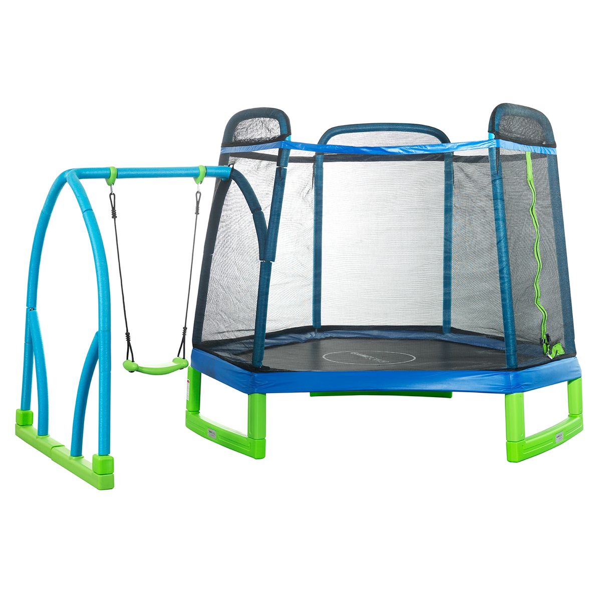 GAME POWER - Cama Elástica con Columpio Game Power