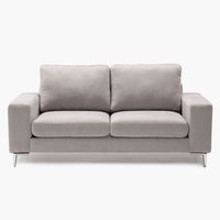 Sofá 2 Cuerpos Tela Antalya