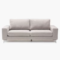 Sofá 3 Cuerpos Tela Antalya