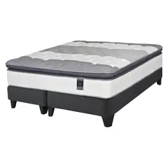 FLEX - Cama Europea Titanium 2 Plazas Base Dividida 150x200 cm
