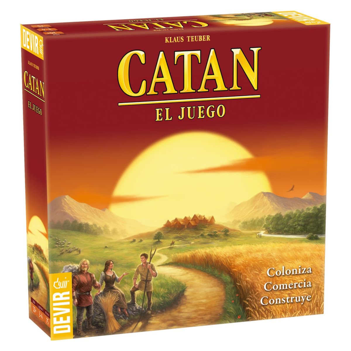 DEVIR - Juego de Mesa Los Colonos De Catan