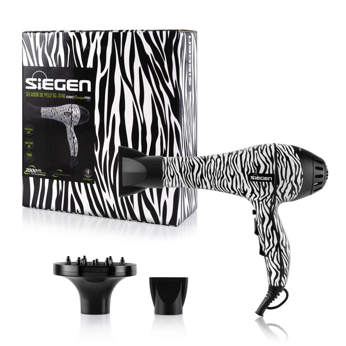 SIEGEN - Secador De Pelo Siegen SG-3140 2200 W