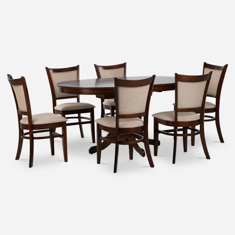 CIC Juego De Comedor 6 Sillas Extensible New Calabria Arena