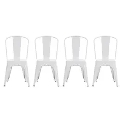IDETEX - Set 4 Sillas Antique