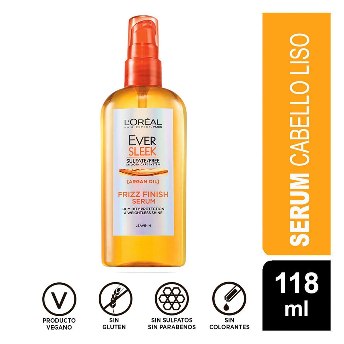 HAIR EXPERTISE - Serum Eversleek Frizz Oil In