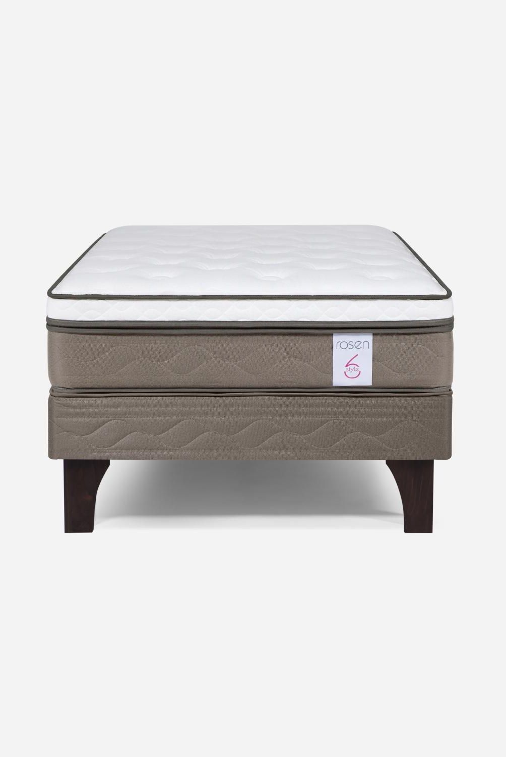 ROSEN - Cama Europea New Style 6 1.5 Plazas X 2.00Mt Rosen