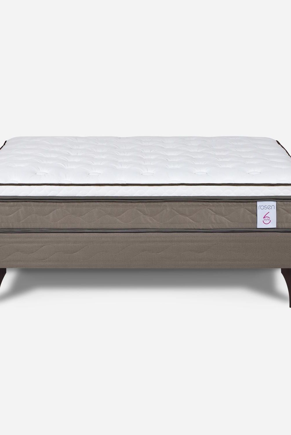 ROSEN - Cama Europea New Style 6 2 Plazas X 2.00Mt Base Normal Rosen