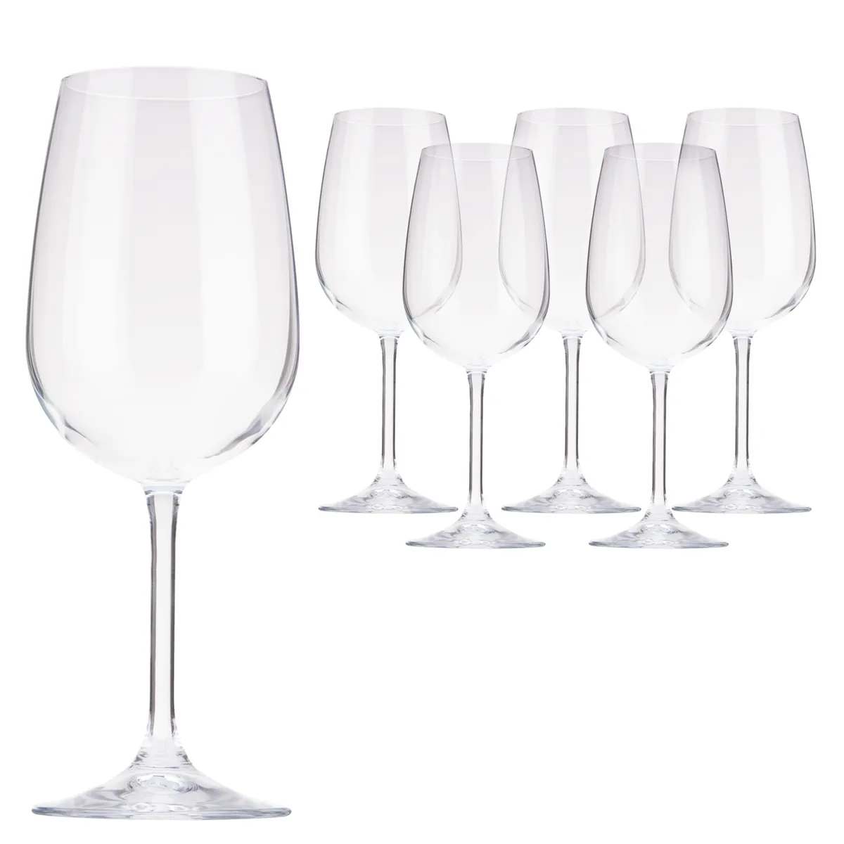 BORMIOLI - Set 6 Copas Cristal Riserva Bormioli