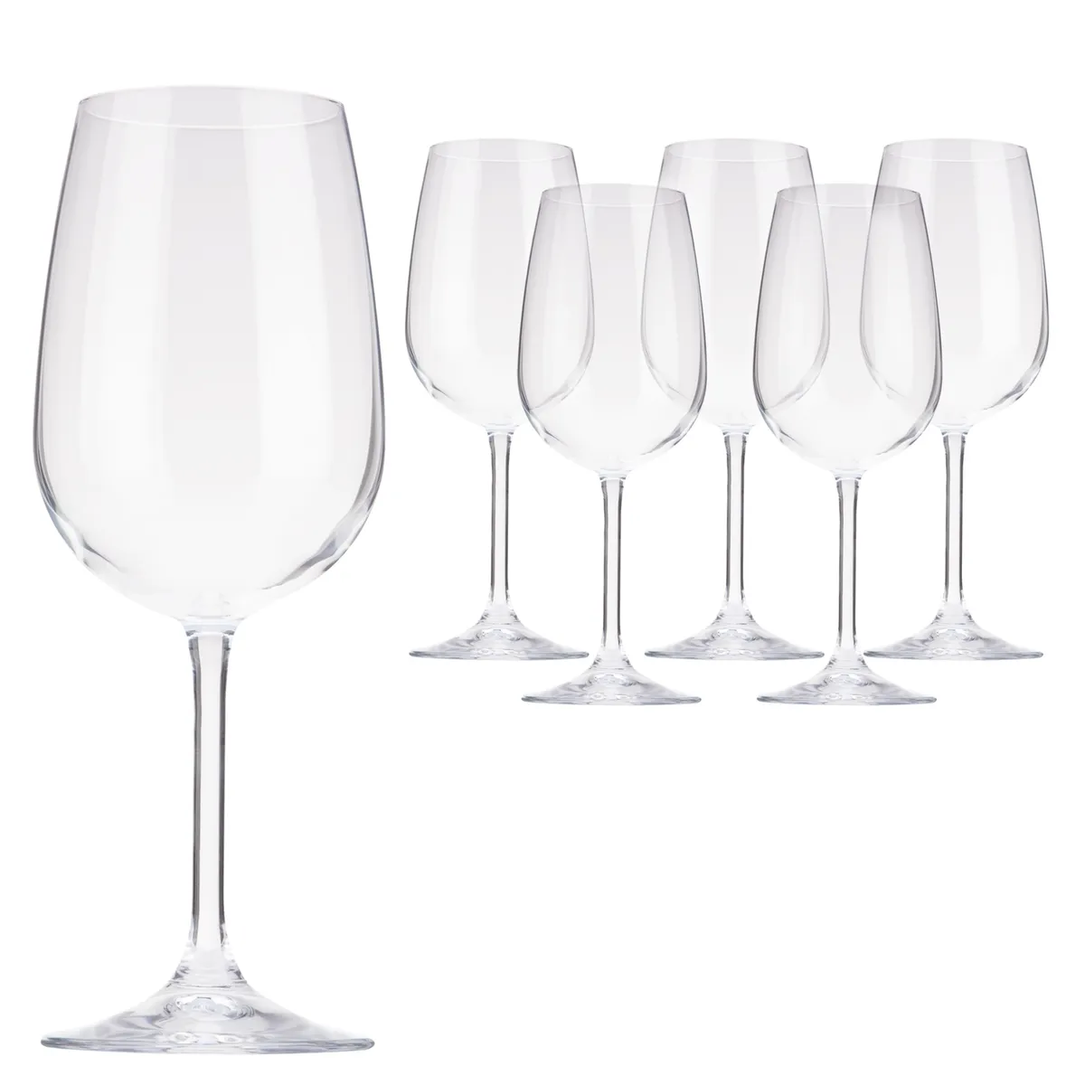BORMIOLI - Set 6 Copas Cristal Riserva Bormioli