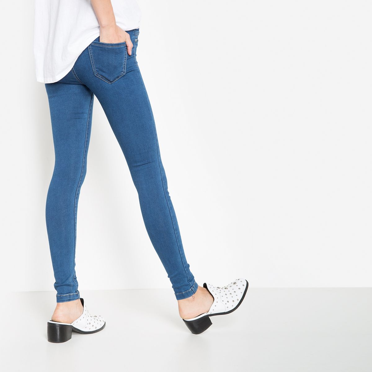 AMERICANINO - Americanino Jeans Skinny Tiro Alto Mujer