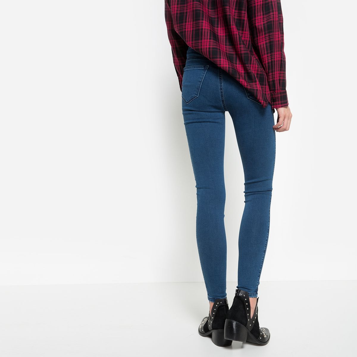 AMERICANINO - Jeans Skinny Tiro Medio Mujer Americanino