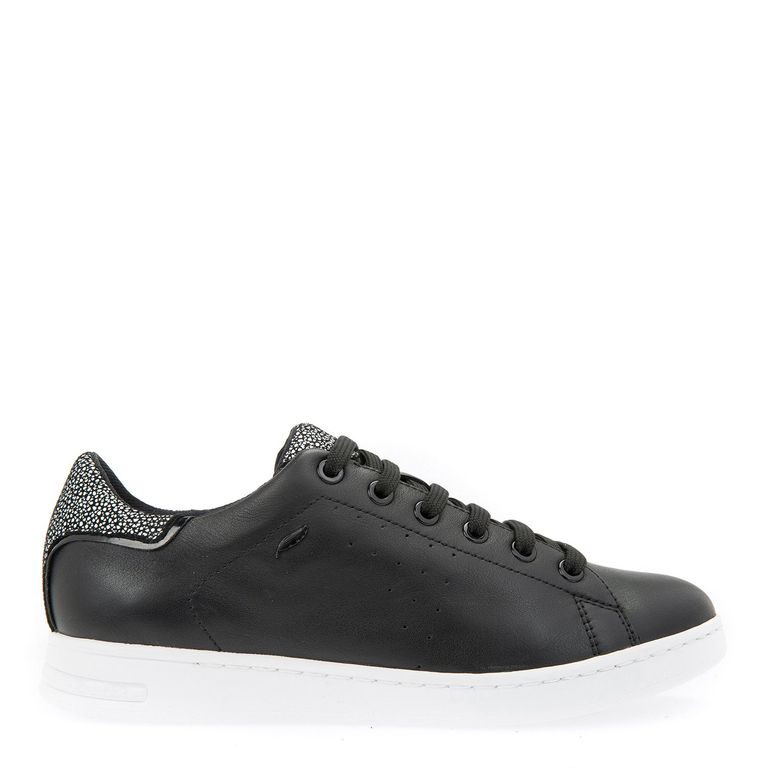 GEOX Zapatilla Urbana Mujer Cuero Negra