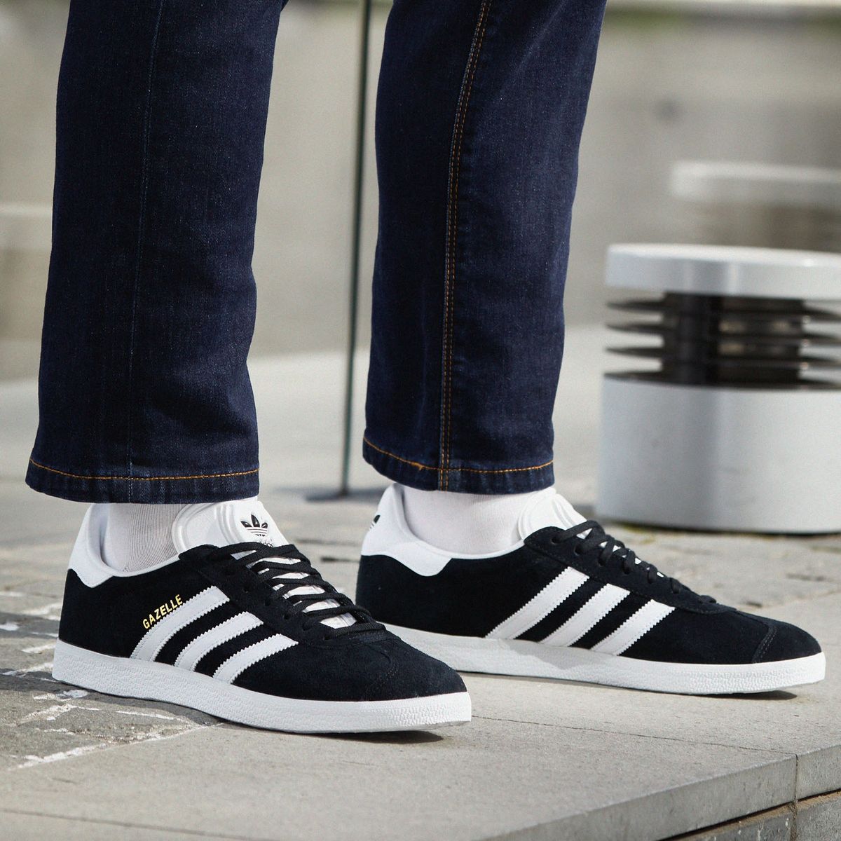 ADIDAS ORIGINALS - Gazelle Zapatilla Urbana Hombre Negro Adidas Originals