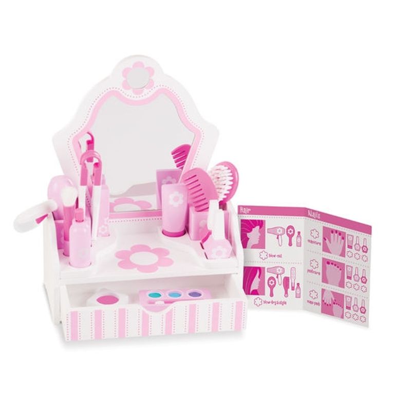 MELISSA & DOUG - Melissa & Doug Tocador De Madera Blanco