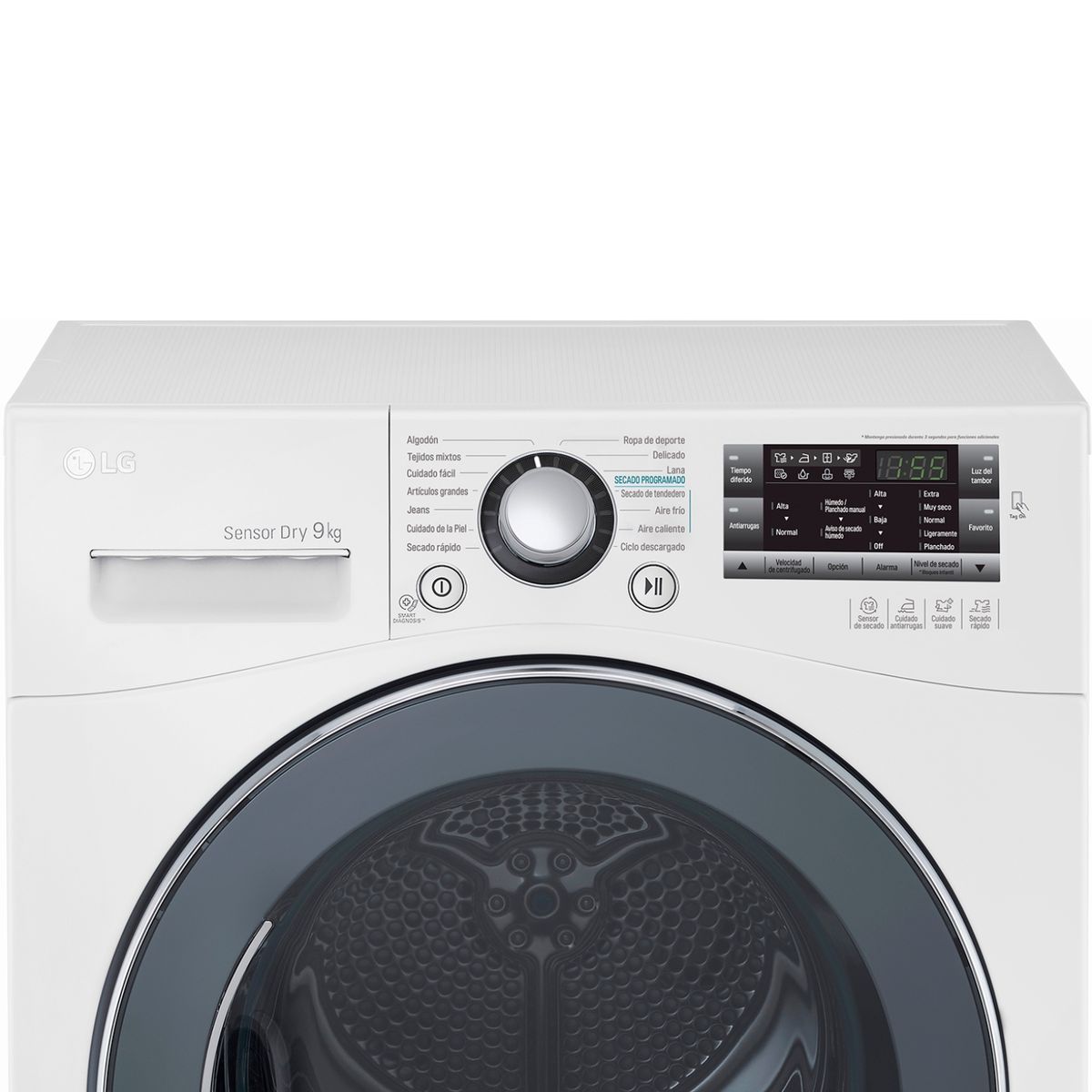 LG - Secadora de Condensación 9 kg DF9WPN