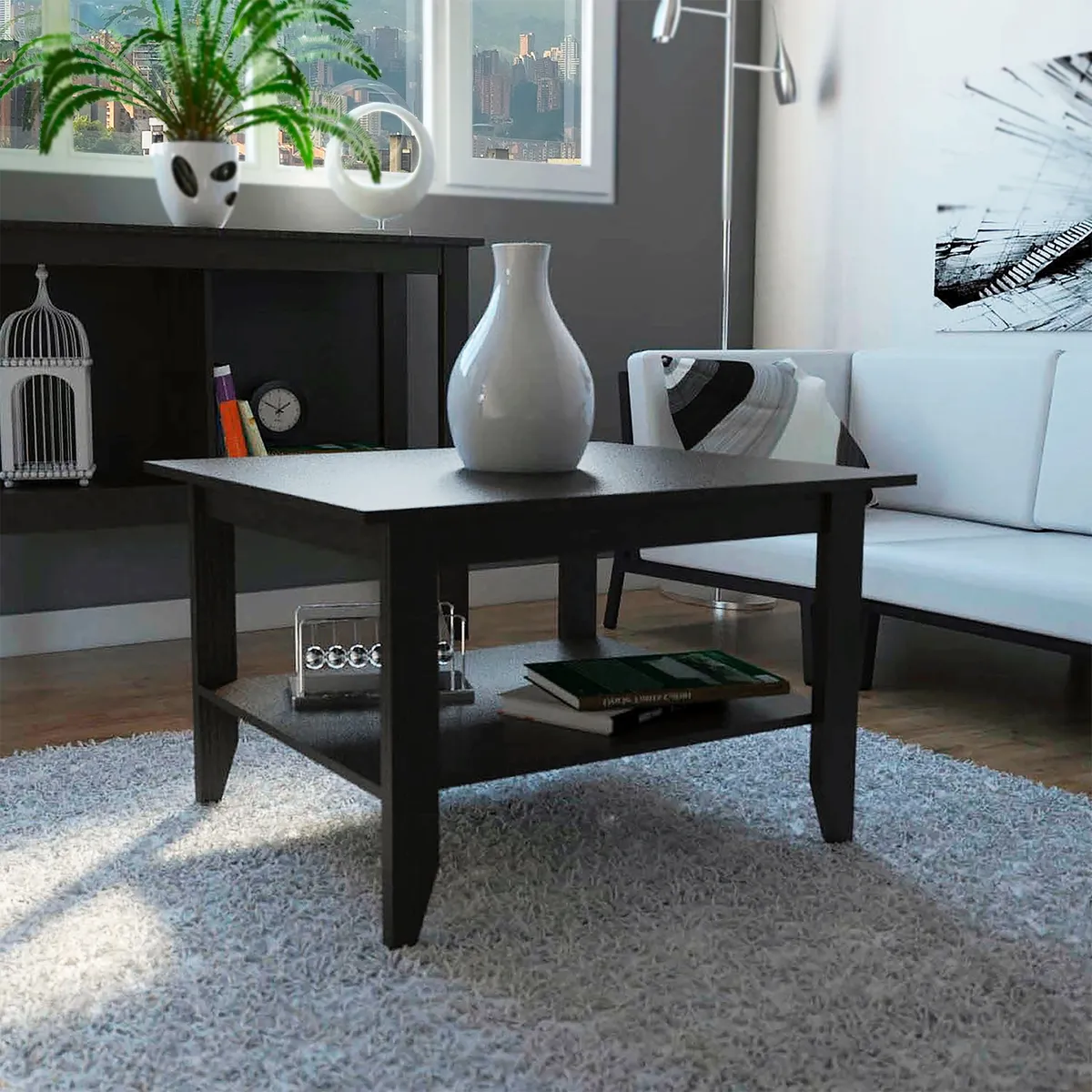 TUHOME - Mesa De Centro Essential Rovere Tuhome