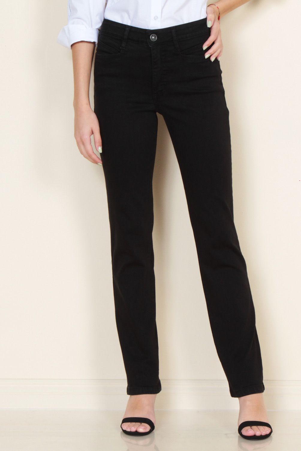 WADOS - Jeans Recto Tiro Alto Mujer Wados