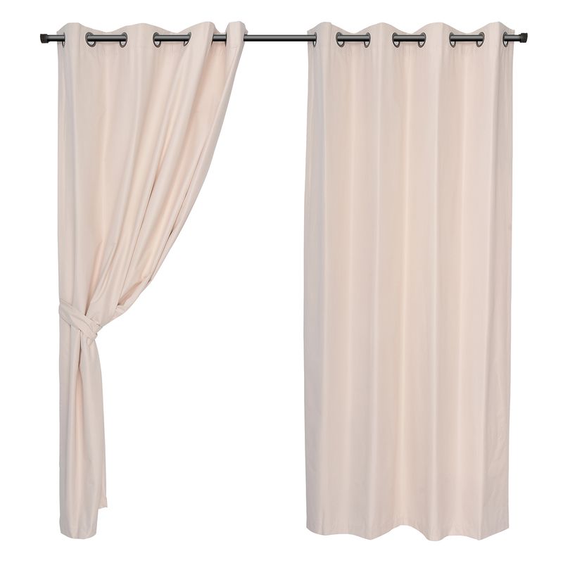 MASHINI - Set Cortinas Sunout 4 Piezas Crudo Mashini