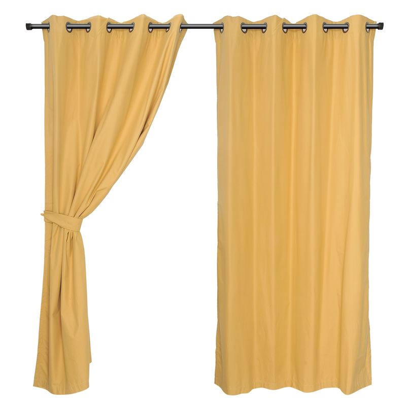 MASHINI - Set De Cortinas Sun Out Poliéster 140X220 Cm Mashini