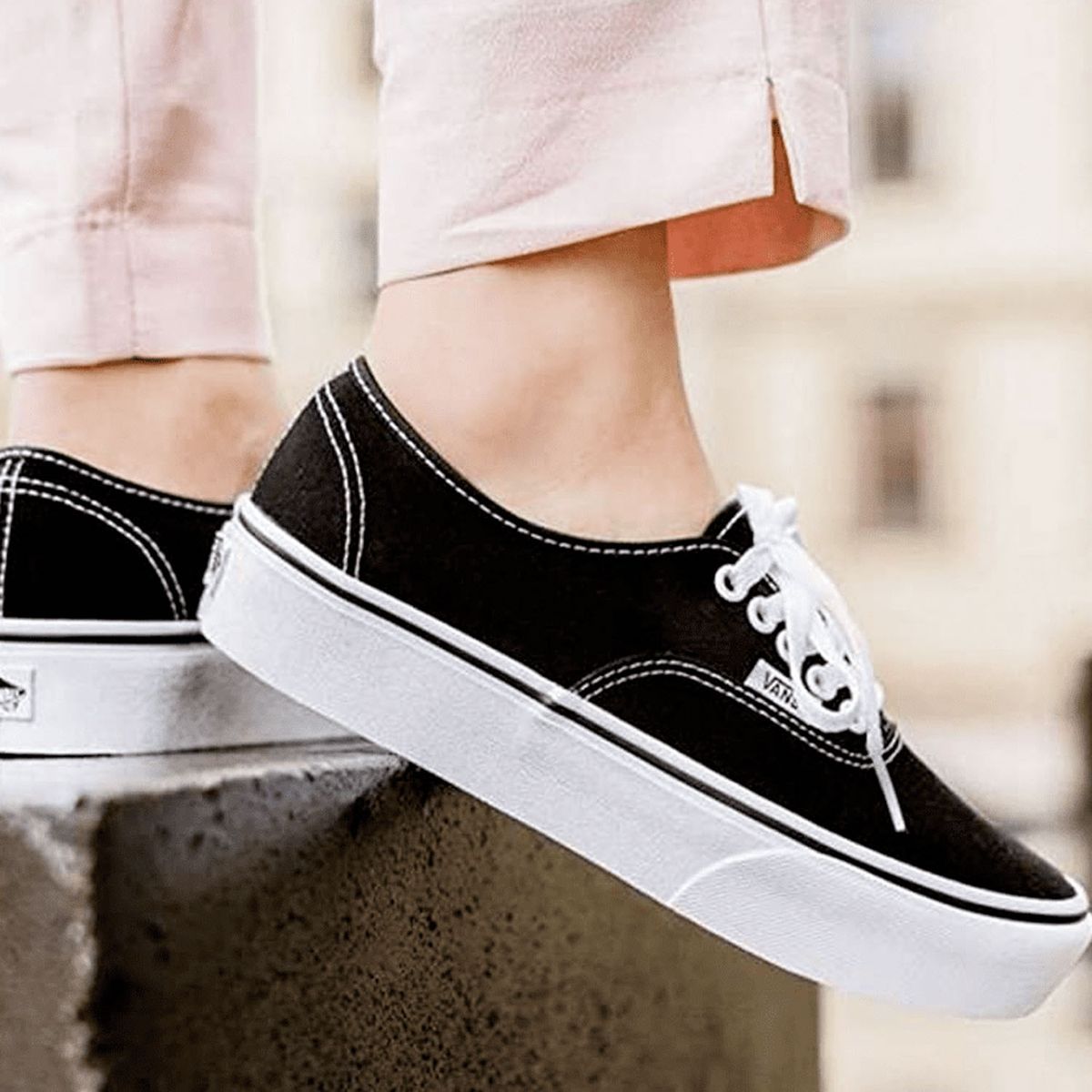 VANS - Vans Zapatilla urbana mujer negro