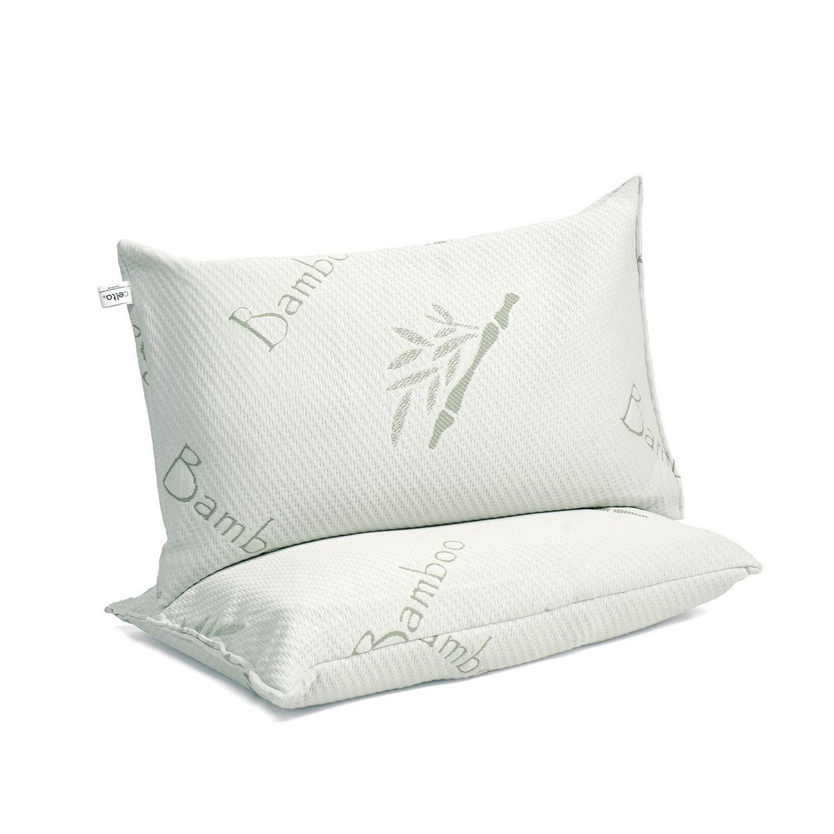 CELTA - Almohada Viscoelastica Bamboo Pack 60X40 Cm Celta