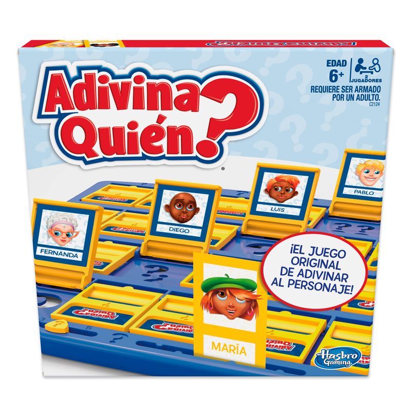 HASBRO GAMING - Juego Adivina Quién Hasbro Gaming