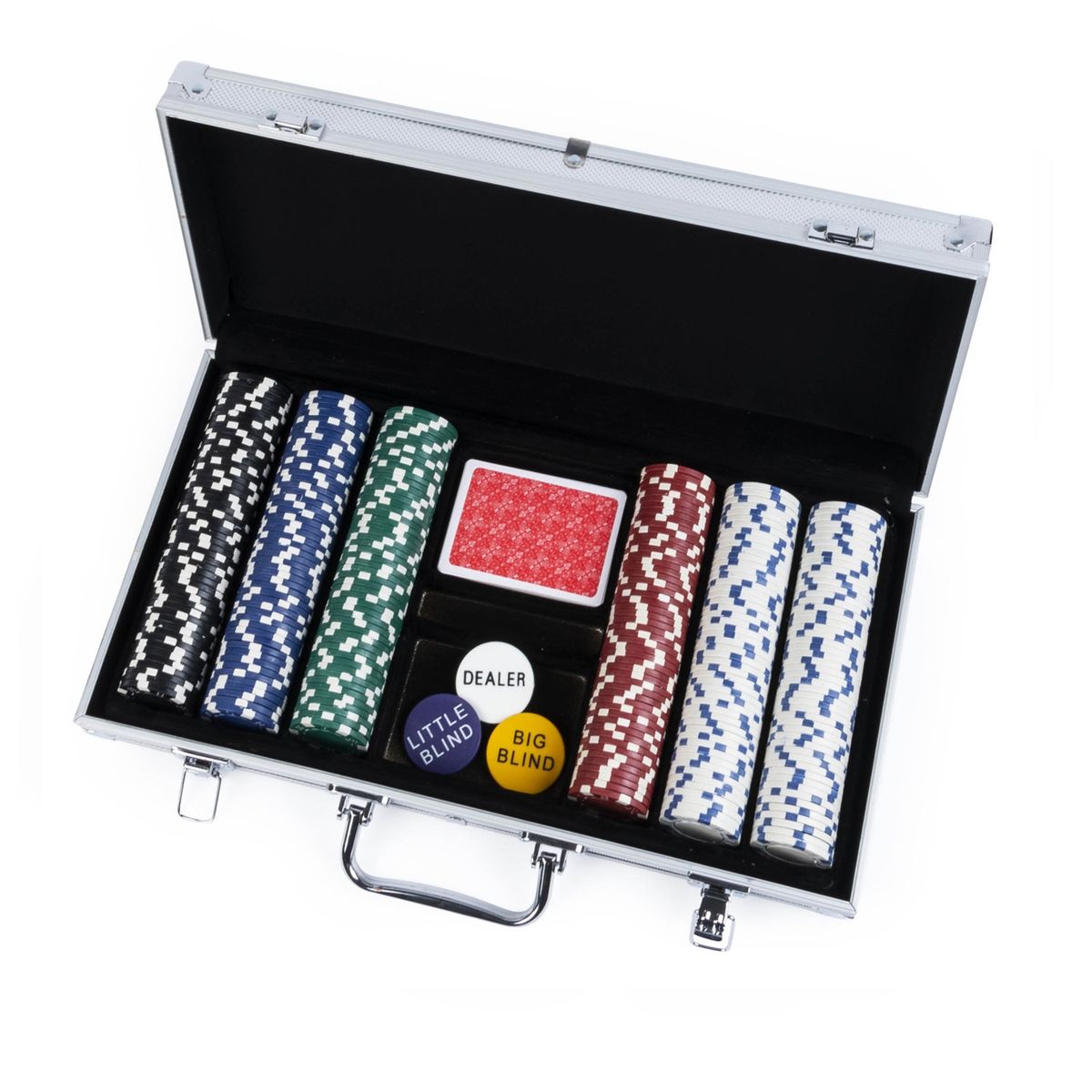SPIN GAMES - Set Póker 300 Fichas Spin Games