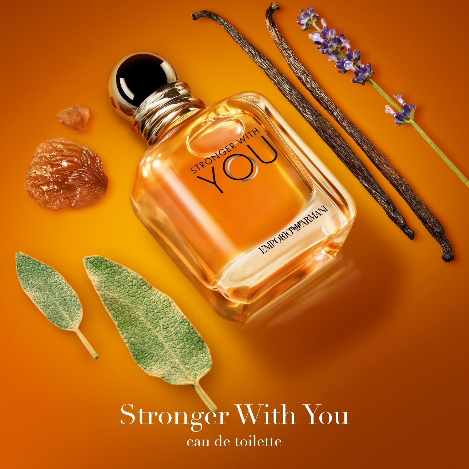 香水(男性用) EMPORIO ARMANI STRONGER WITH YOU PERFUM GIORGIO ARMANI Perfume Hombre Stronger With You Eau De Toilette