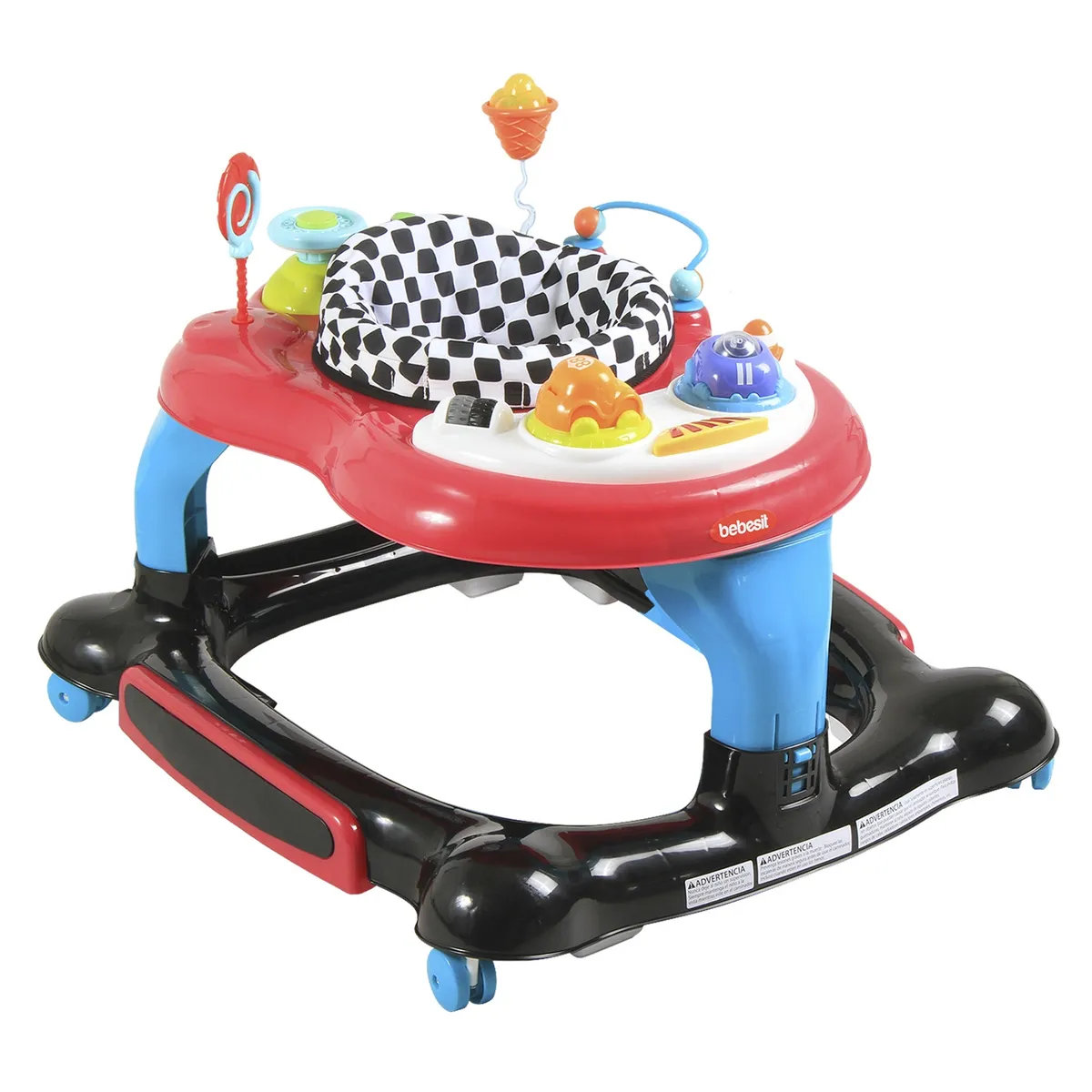 BEBESIT - Centro de Actividad 3-1 7102 Rojo Bebesit