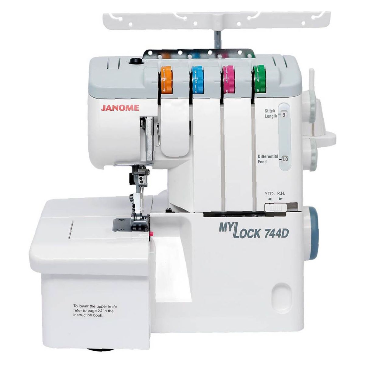JANOME - Máquina Overlock MyLock 744D Janome