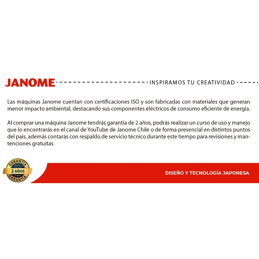 Janome 8002D Blanco, foto 15