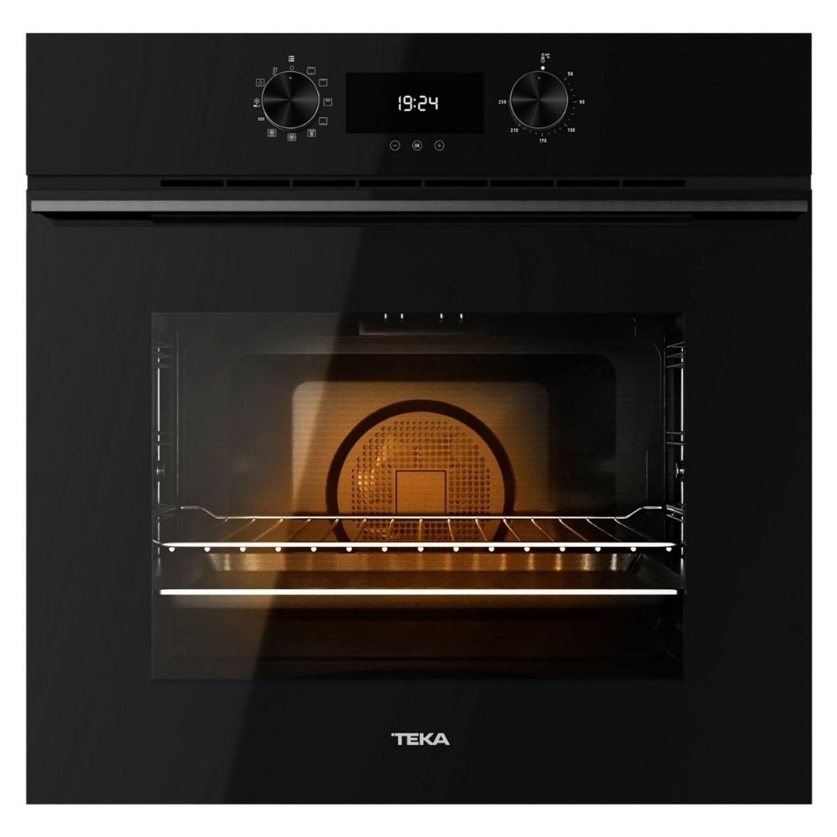 TEKA - Horno Eléctrico Empotrado 71 Lt Hlb-8400 Negro Teka