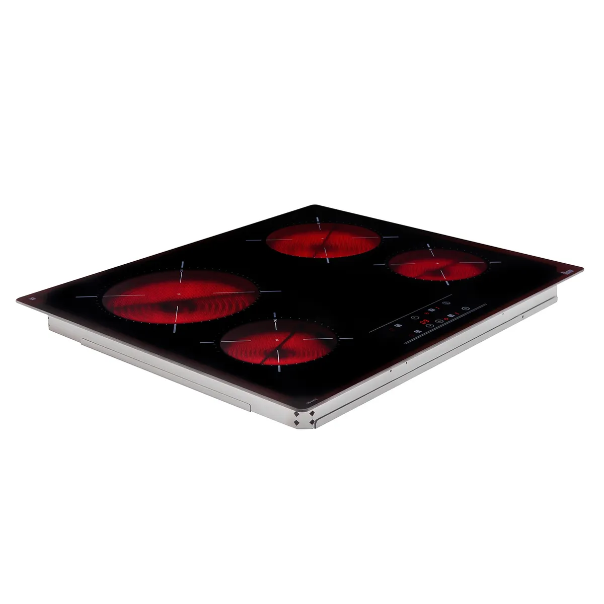 TEKA - Encimera Vitrocerámica 4 Quemadores Tb 6415 Teka
