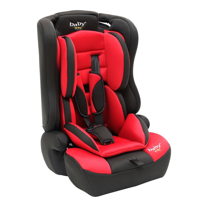 BABY WAY - Silla de Auto Butaca Bw-746R18 Roja Baby Way