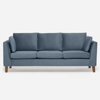 Sofá 3 Cuerpos Tela Estocolmo