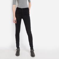 Jeans Skinny Tiro Medio Mujer